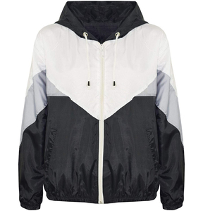 Men's <b>Lightweight</b> Canvas Windbreaker <b>Jacket</b> Water-Resistant Zip for Winter and Football Sports - Product Image 5