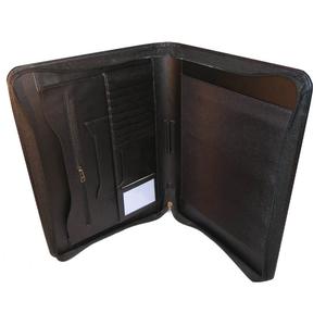 Genuine Leather <b>File</b> <b>Folder</b> with Multiple Features for Filing Products - Product Image 1