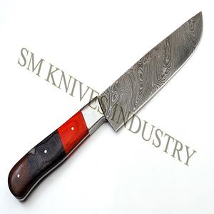 Custom Handmade Damascus Steel Kitchen Paring Utility <b>Knife</b> Stainless Steel Handle <b>Sharp</b> Chef's <b>Knife</b> for Butcher Use - Product Image 5