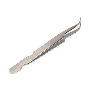 Outil d'isolation de Volume en acier inoxydable de pinces à cils incurvées de haute qualité pour les extensions de cils à usage professionnel - Product Image 1