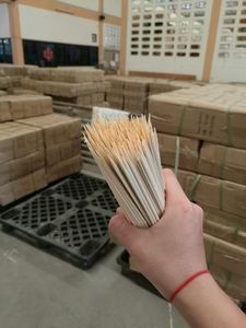 Brochettes en bambou lisses et polies de qualité supérieure, écologiques, pour barbecue, emballées en sachet, vente en gros depuis le Vietnam, Mme Laura - Product Image 6