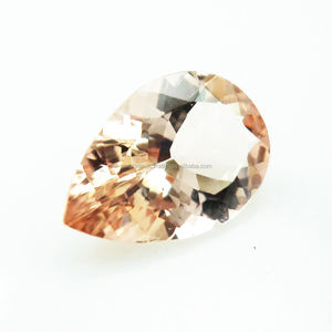 แหวนพลอยมอร์แกไนต์ธรรมชาติและขนาดจี้ทำเครื่องประดับอัญมณีมีค่าหลวมมีคุณภาพเกรดต่ำ - Product Image 2