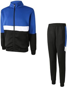 Ensemble 2 pièces de fitness avec logo brodé en polaire éponge personnalisée Vêtements de sport pour hommes Survêtement unisexe le plus vendu - Product Image 3