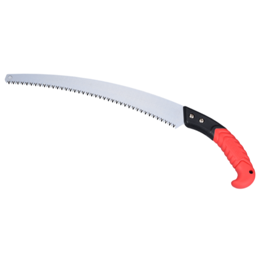 Byhagern Hand Saw For Trees | Curved Blade Pruning Saw | 11 Inch Long Blade Hand Saw With Scabbard | Best For Wood Camping, Gardening, Cutting Wood
