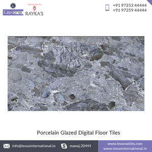 Carreaux de sol en porcelaine de haute qualité, design en marbre HD, large gamme de carreaux de collection, aspect marbre de luxe - Product Image 2