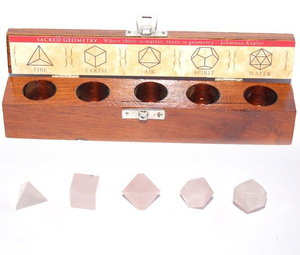 Pida en línea para el conjunto de Geometría Sagrada de cuarzo rosa | Proveedor de conjunto de Geometría Sagrada de cuarzo rosa Artículos metafísicos curativos comprar - Product Image 2