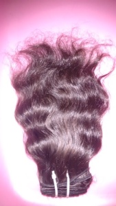 Extensions de cheveux humains indiens Remy Grade Raw Temple Style Afro vague naturelle profonde lâche pour le tissage - Product Image 6