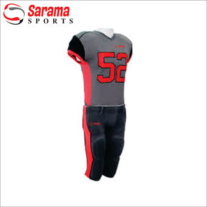 ชุดฟุตบอลอเมริกันบริการ OEM ผ้าโพลีเอสเตอร์100% สินค้ามาใหม่2022ขายดี - Product Image 3