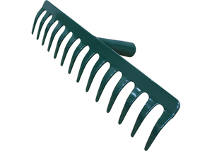 GR-P15T722 Adjustable Metal <b>Garden</b> Rake 15 teeth Broom Rake with handle - Product Image 4