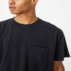 T-shirt blanc pour garçons, col rond, style décontracté, confortable, design personnalisé OEM, nouveau modèle. - Product Image 5