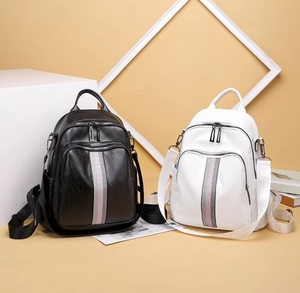 leather <b>small</b> MINI lady <b>backpack</b> set for girl - Product Image 6