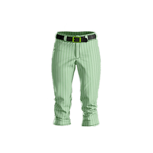 Vêtements de sport cousus personnalisés uniformes de baseball et de softball respirants avec rayures unies ensemble grande taille - Product Image 3