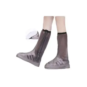 PVC Clear Outdoor Waterproof Shoe Covers for women men