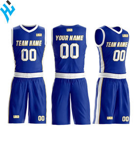 Uniforme de basket-ball au Design Unique personnalisable, ensemble d'uniformes avec figurine sublimation - Product Image 1