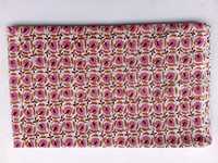 Pur coton fleur motif tissu main bloc impression Dobby Style léger côtes pour garçons décor à la maison rideaux sacs artisanat auvents