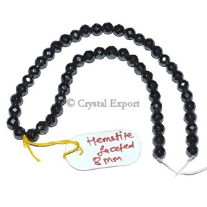 Achat Hématite Perles Brins 8mm | Hématite Perles Brins 8mm En Ligne | Hématite Perles Brins 8mm - Product Image 1