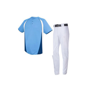 2020 Unisex nuevo estilo uniforme de béisbol de alta calidad conjunto de ropa deportiva transpirable Impresión de logotipo de talla grande para adultos - Product Image 3