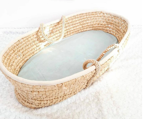 Sábana de algodón orgánico Unisex, Sábana de cuna - Product Image 2