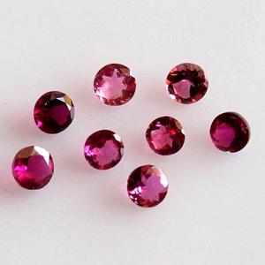 Tourmaline forme ronde Rose coupe à facettes en vrac pierres précieuses Cabochon fabrication de bijoux prix de gros naturel bonne qualité - Product Image 2