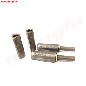 Polished Mild Steel Welded Round Industrial Hinges 360 Degree Lift-Off Pivot Door and Window Hinges for Hotels - Product Image 4
