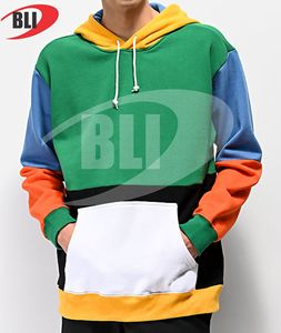 Causal Men's Wears Sweat Hoodies Algodón Poliéster Hoodies Streetwear's Múltiples colores de tela para hombres Venta al por mayor de calidad superior - Product Image 4