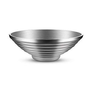 Juego de cuencos para servir de acero inoxidable de 6 cuencos para servir aperitivos de forma redonda de la mejor calidad a precios económicos - Product Image 5