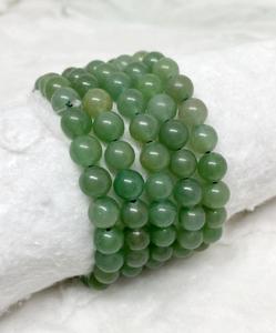 Figura de Ágata Verde, Cuentas Redondas para Feng Shui, Terapia de Sanación, Meditación, Joyería al por Mayor, Hecho a Mano - Product Image 2