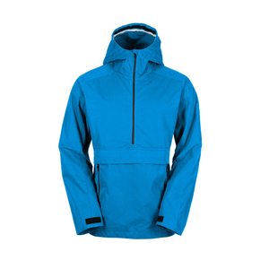 <b>Waterproof</b> Packable Hooded Rain <b>Jacket</b> Polyester Ripstop Windbreaker Reflective Trim Zipper Pockets Hiking Outdoor All Seasons - Product Image 3
