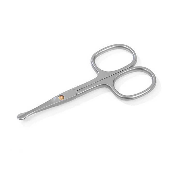 Professional Manicure Scissors Men's Beard and Moustache Trimming Scissors Straight Blade Nose Hair Scissors Sustainable