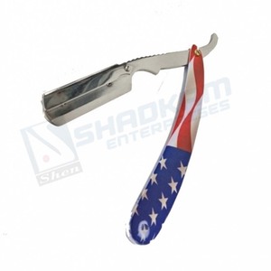 <b>Men</b> Vintage Straight Edge Stainless Steel Hair Shaper Barber <b>Razor</b> - Product Image 2