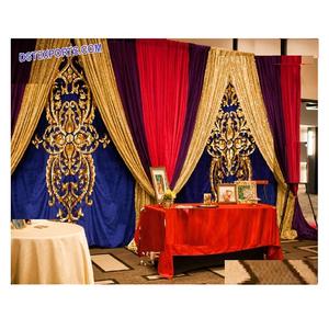 ฉากหลังงานแต่งงานของ Punjabi Mehendi เก๋ไก๋และมีสไตล์การตกแต่งฉากหลังผู้หญิงสวย - Product Image 1