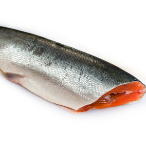 Goed Getrimde Atlantische Zalmfilet Bevroren Vreedzame Zalm In Gedroogde En Ingeblikte Stijlen In Bulk, Inclusief Kop