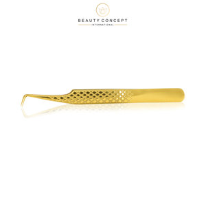 Pince à cils volume or 90 degrés Nouvelle collection de pinces à cils en or diamant 2024 - Product Image 1
