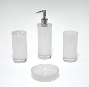 Accesorios de baño con forma de cilindro curvo Acrílico - Product Image 5