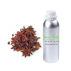 Aceite esencial de anís estrellado orgánico puro, aceite de anís destilado a granel para aromaterapia, piel, cabello, OEM, venta al por mayor - Product Image 2