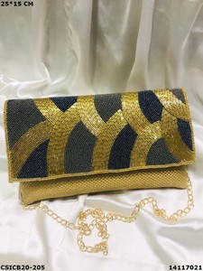 Bolso de mano de noche de diseñador, bolso de mano étnico - Product Image 5