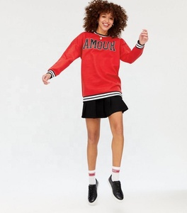 OEM Sweat-shirt à capuche uni de haute qualité décontracté à col rond et à manches longues pour femmes Fitness Winter XS Made Fleece - Product Image 5