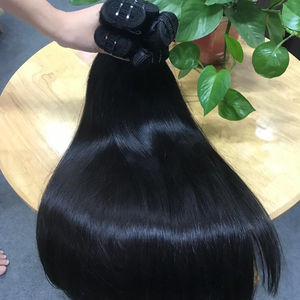 Usine directe 12 pouces vietnamien Remy cheveux trame droite Extension de tissage de cheveux de haute qualité Ivirgohair - Product Image 1