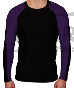 Protector de sarpullido mma de compresión, manga larga, estampado por sublimación, diseño OEM - Product Image 1