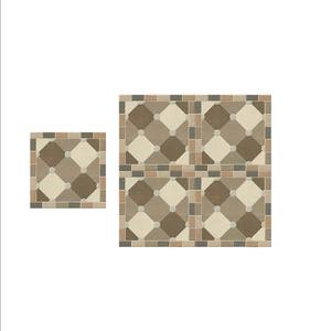 Carreaux de sol en céramique à la fois en bois et en pierre pour parking 400x400mm - Product Image 4