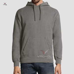 Sweats à capuche tricotés anti-rétrécissement à motif uni imprimés personnalisés pour hommes grande taille brodés anti-rides par sublimation - Product Image 1
