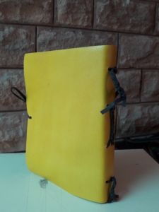 2025 fait à la main doux Vintage cuir Journal reliure thermique haute qualité couverture rigide papier recyclé bureau école cadeau B5 A5 tailles - Product Image 5