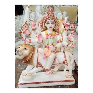 รูปปั้นเทพีมหาราชี ดูรกา สำหรับการบูชา - Product Image 1