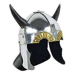Casque décoratif Viking avec corne, armure pour enfants, à vendre - Product Image 6