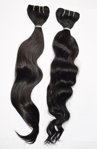 Tissage en lot indien naturel lisse, Extensions de cheveux bruts - Product Image 6