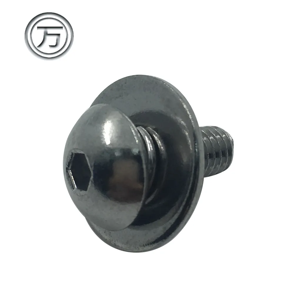 Stainless steel hex head socket cap screw bolt