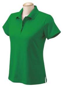 Ladies Custom Design Long Sleeve Casual Style Solid <b>Green</b> Polyester Knitted for Polo Neck <b>T</b>-<b>Shirt</b> Breathable Compressed for - Product Image 5