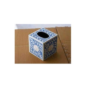 New Home Decorative Bone Inlay Tissue <b>Box</b> Table Tissue Holder for Home Use for Customized Size and <b>Cheap</b> Price Single <b>Packing</b> - Product Image 1