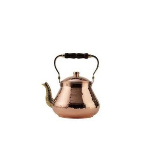 High Quality Solid Copper Tea Pot/Coffee Pot for Wholesale Hammered Round Copper Tea Pot for Selling - Product Image 5
