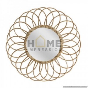 Espejo moderno de diseño forjado de metal, espejo de decoración de pared más decorativo para accesorios de baño para el hogar al precio más barato - Product Image 5